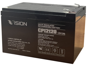 Vision باطری برقی  12 ولت 12 آمپر/ساعت